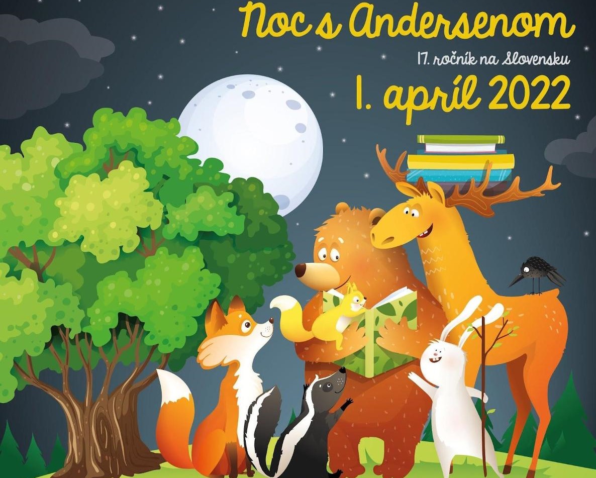 Tešíme sa na Noc s Andersenom 2022