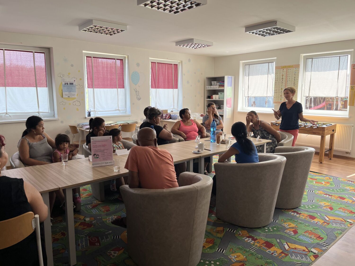 Piatky pre matky v Komunitnom centre Hencovce