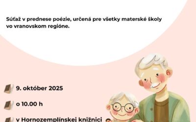 Poviem ti básničku pre deduška a babičku 2025 – prihláška