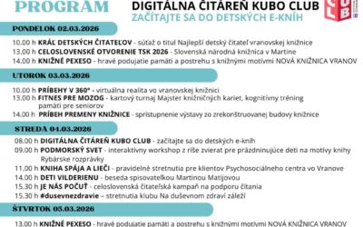 Týždeň slovenských knižníc 2026