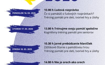 Týždeň mozgu 2026